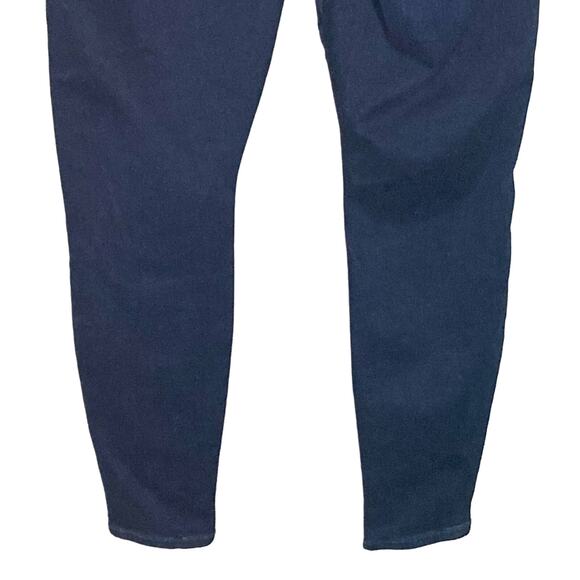 AYR 'The Skinny' Jeans In Jac's Jeans Wash Dark Blue Distressed Stretchy Sz 14 R - Picture 8 of 16